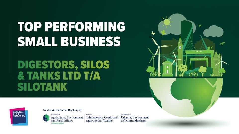 Silotank Wins Top Small Business Award at NI Environmental Benchmarking Event